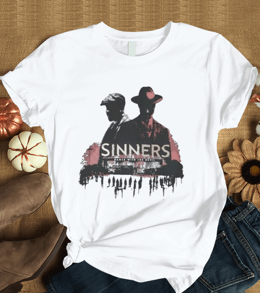 Halloween Horror Nights 2026 Sinners Mysterious Duo In Shadowy Red T-Shirt