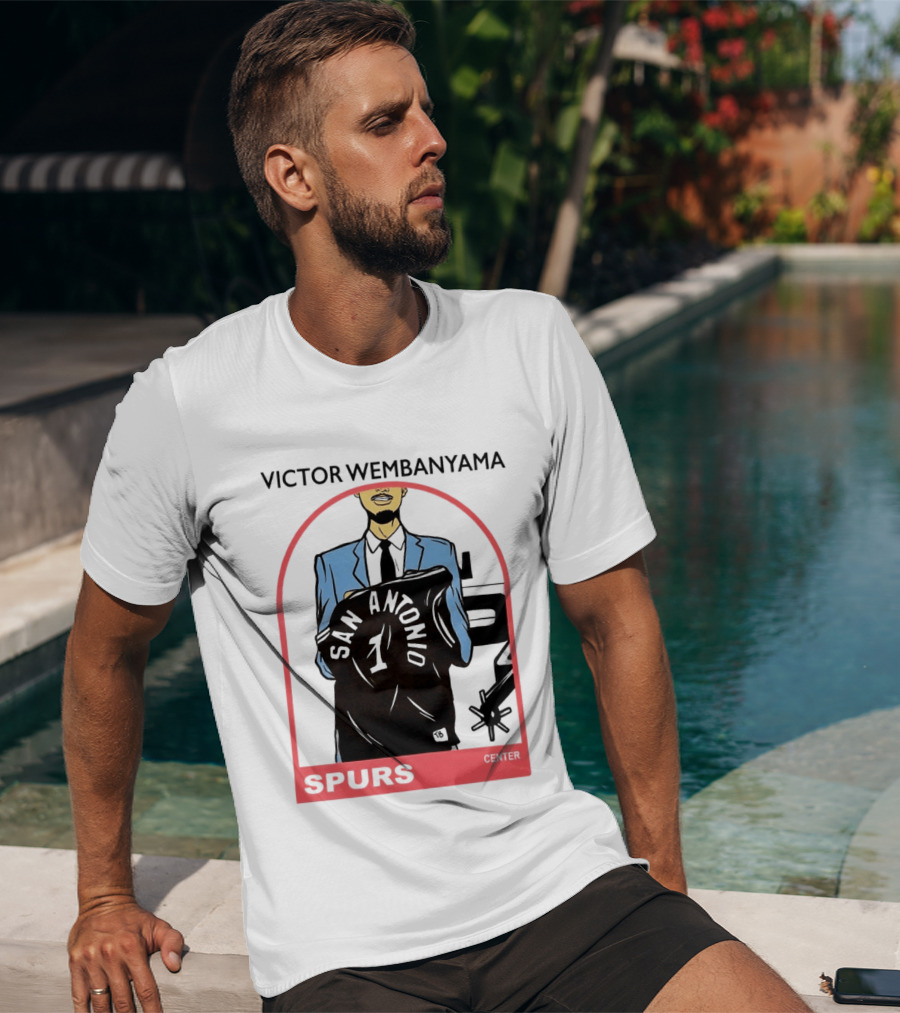 Victor Wembanyama San Antonio Spurs Number 1 T-Shirt