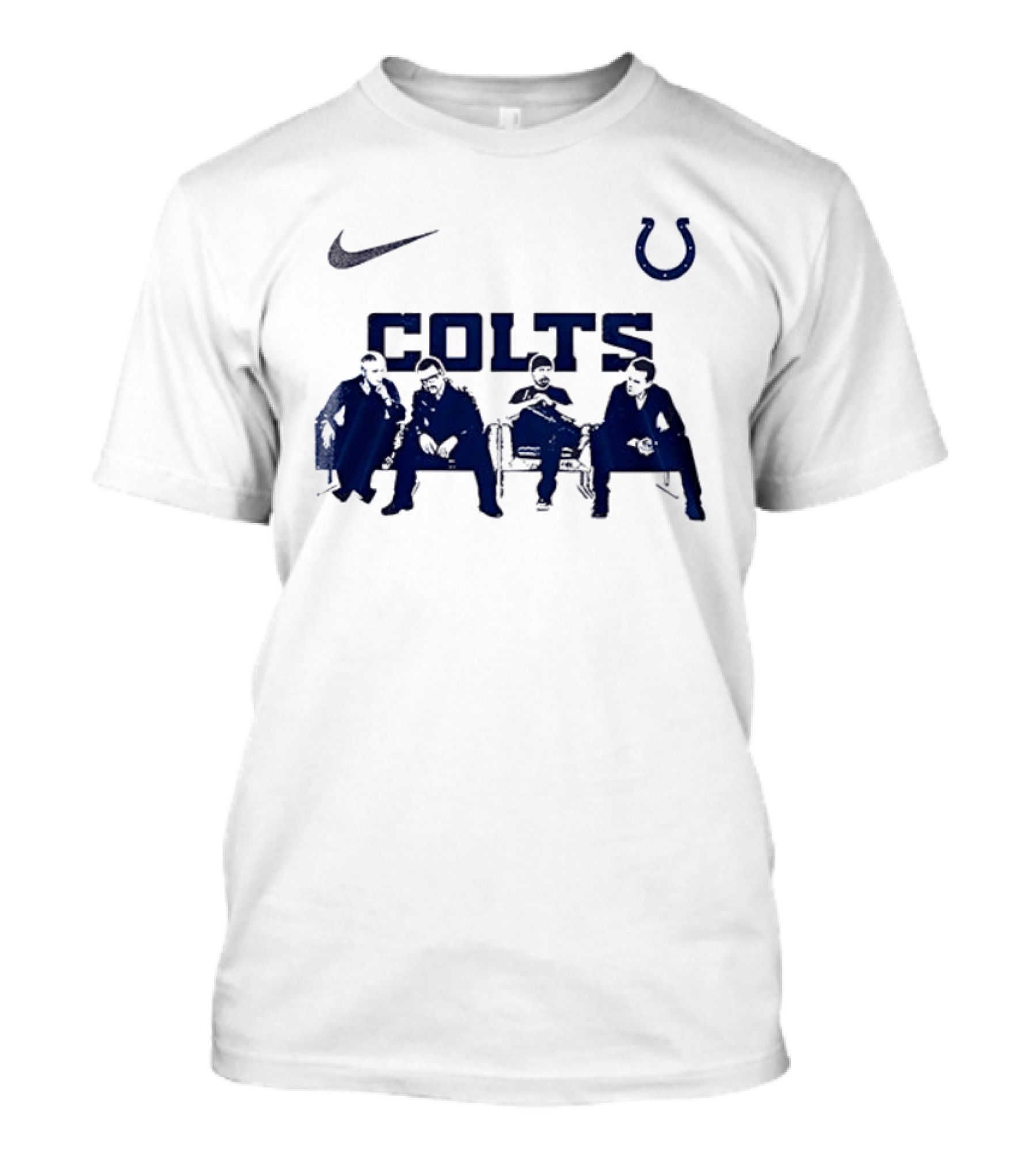 Indianapolis Colts Nike U2 Band Collaboration T-Shirt