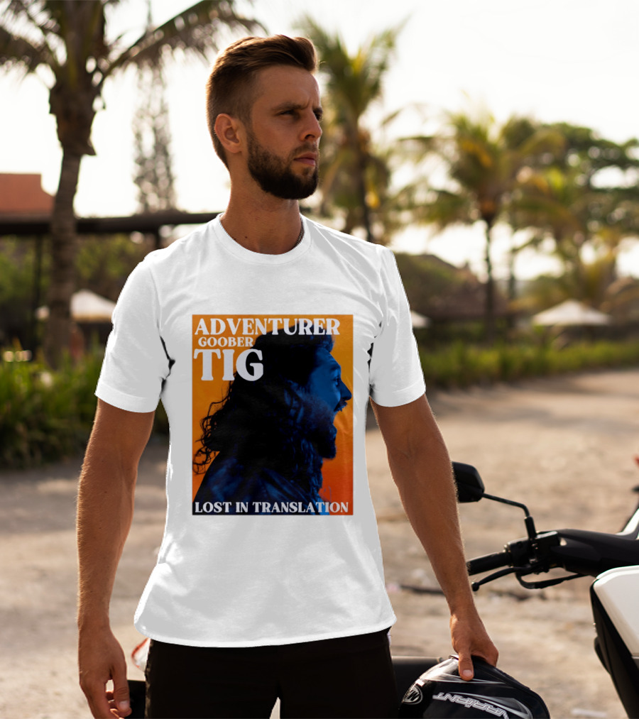 Adventurer Goober Tig Lost In Translation Vibrant Profile T-Shirt