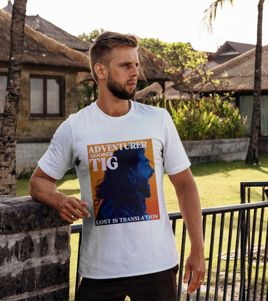 Adventurer Goober Tig Lost In Translation Vibrant Profile T-Shirt