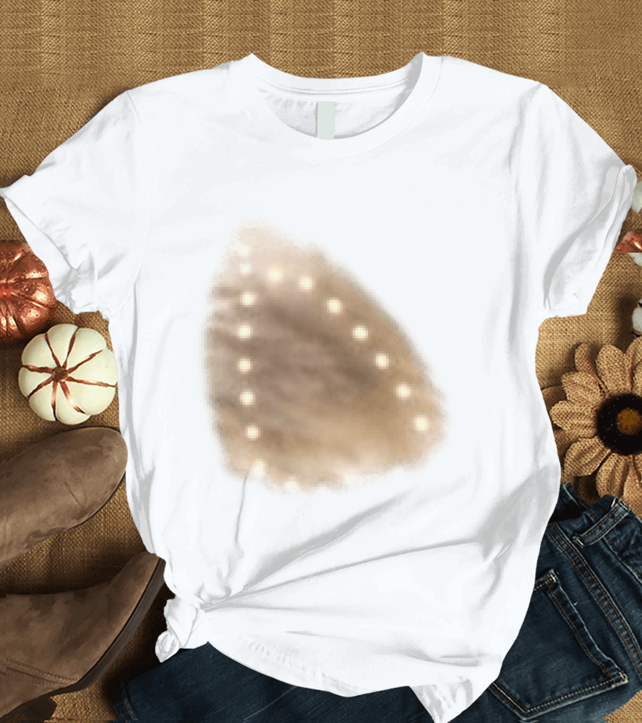 Peep Szczesny Iron Burnt Circle Light Shell T-Shirt