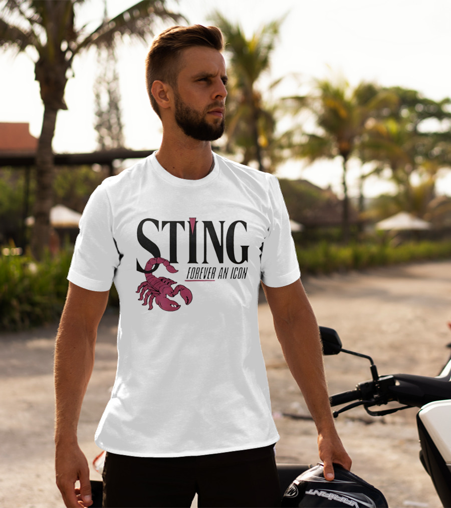 STING Forever An Icon Scorpion T-Shirt