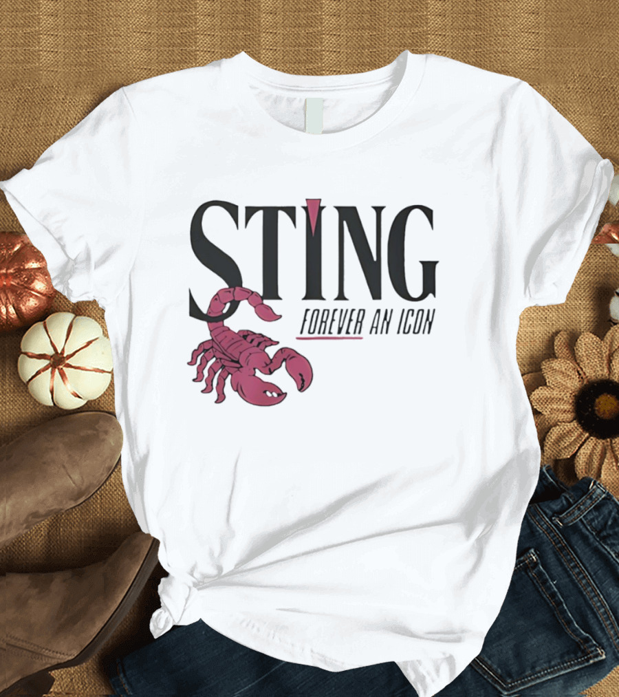 STING Forever An Icon Scorpion T-Shirt