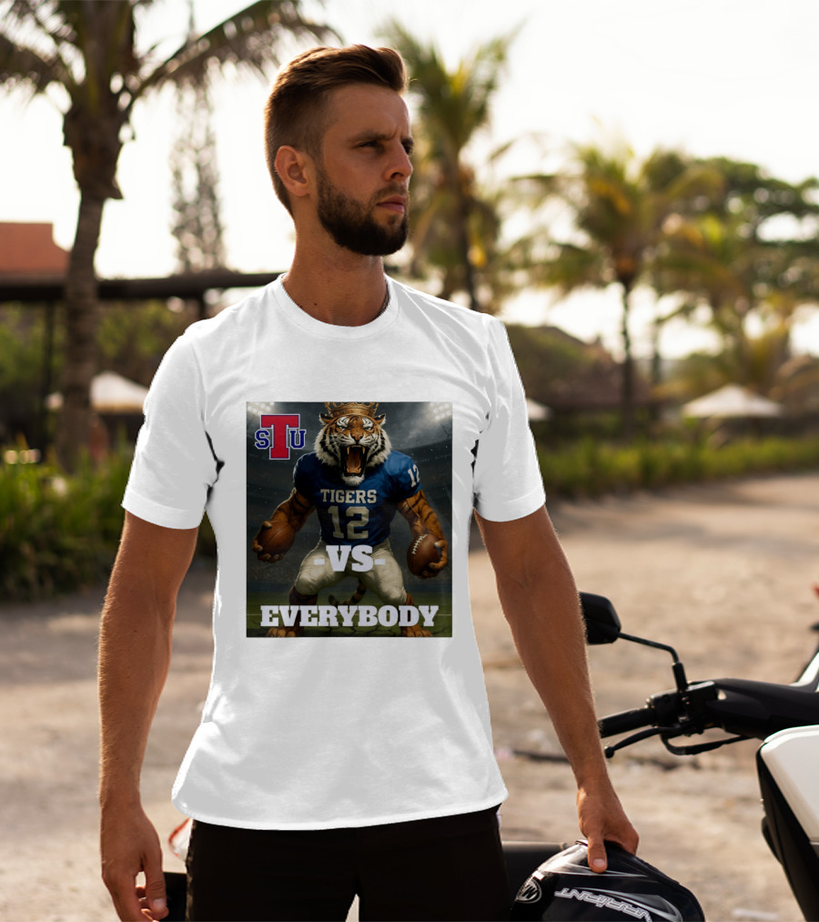 Tennessee State Tigers Football Vs Everybody Fierce Mascot Sports Rivalry T-Shirt