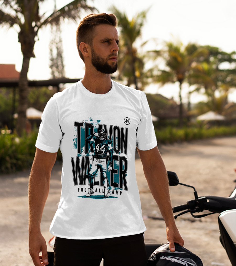 Travon Walker 44 Jacksonville Football Camp T-Shirt