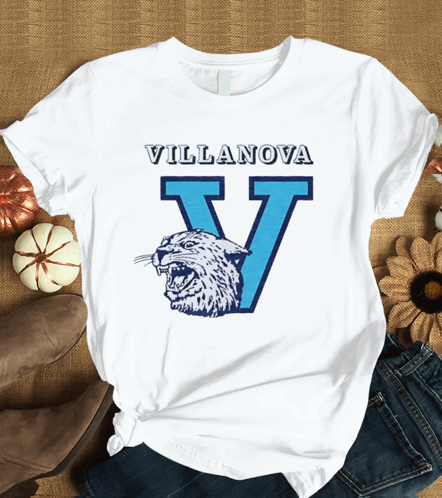 Villanova Wildcats Basketball V Logo 2026 T-Shirt