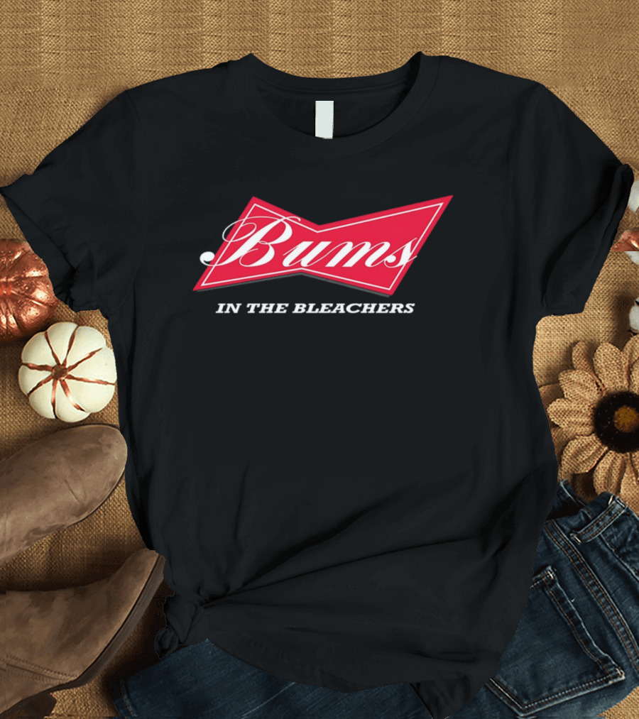 Bums In The Bleachers Retro Beer T-Shirt