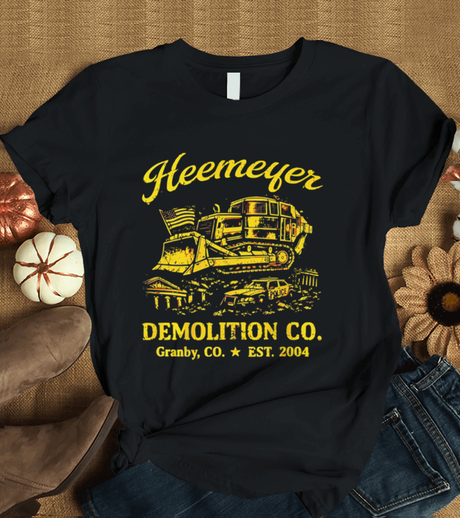 Heemeyer Demolition Co Killdozer Granby CO Est 2004 T-Shirt