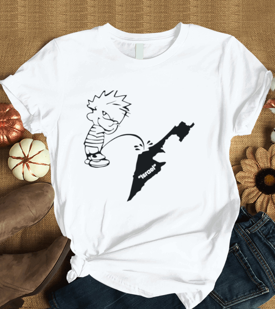 The Kid Pee On Israel T-Shirt