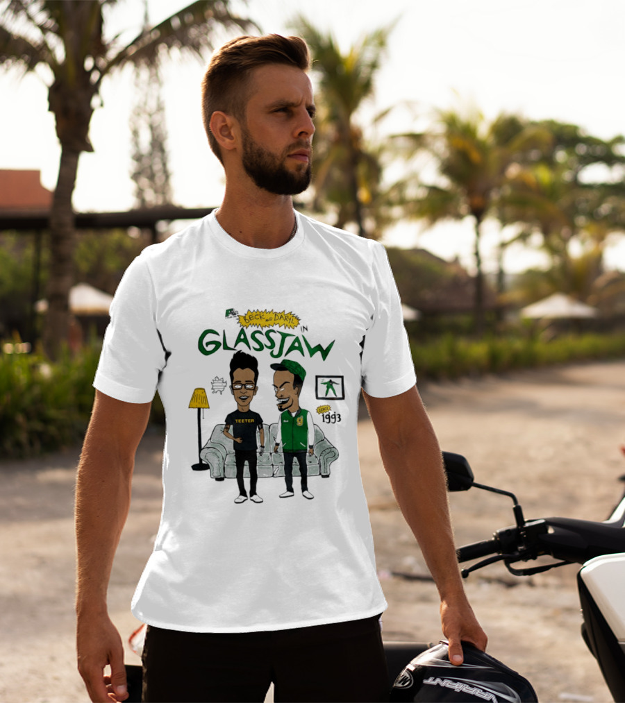Beck And Daryl In Glassjaw Since 1993 Couch Teeter T-Shirt