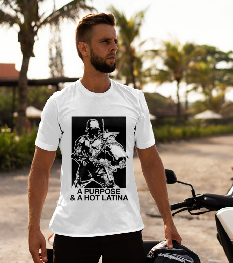 Kerberos Panzer Cops A Purpose And A Hot Latina T-Shirt