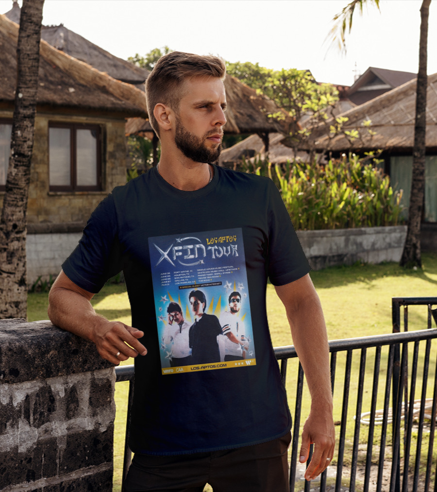 Los Aptos X Fin Tour 2026 Special Guest Victor Internet T-Shirt
