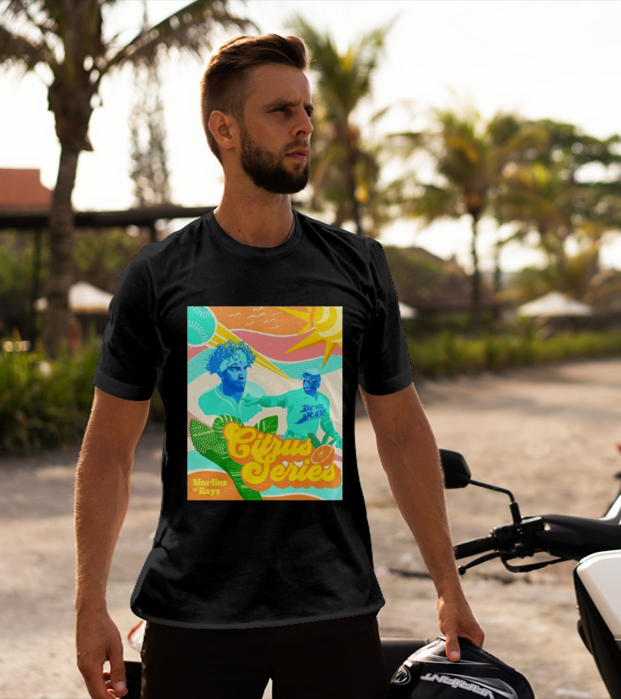 Citrus Series Miami Marlins Tampa Bay Devil Rays T-Shirt