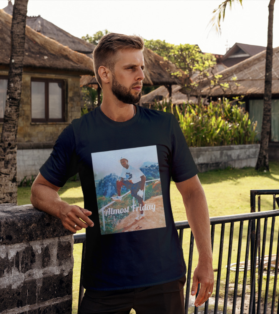 Michael Jordan Golfing Almost Friday Scenic View T-Shirt