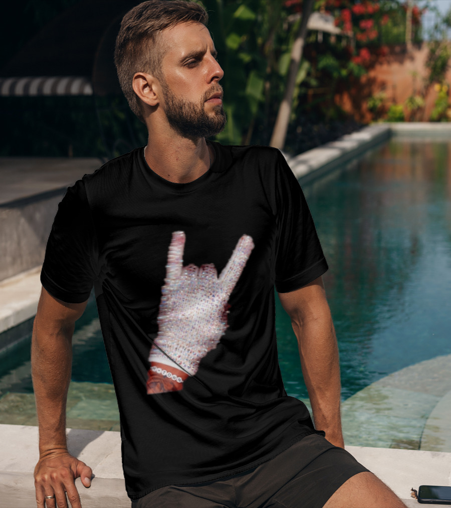Houston Texans Drake Iceman New Album H Town Glove T-Shirt
