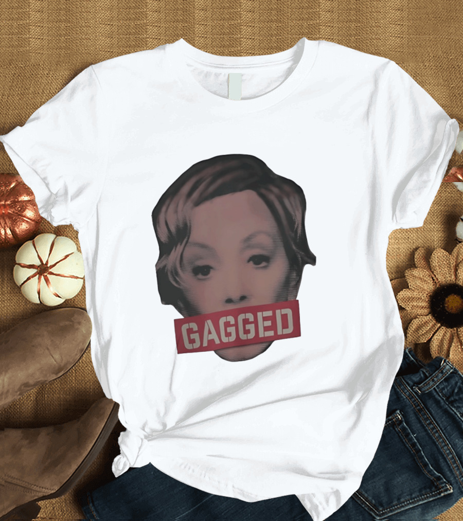 Deborah Vance Gagged Censored Mouth Retro Pop T-Shirt