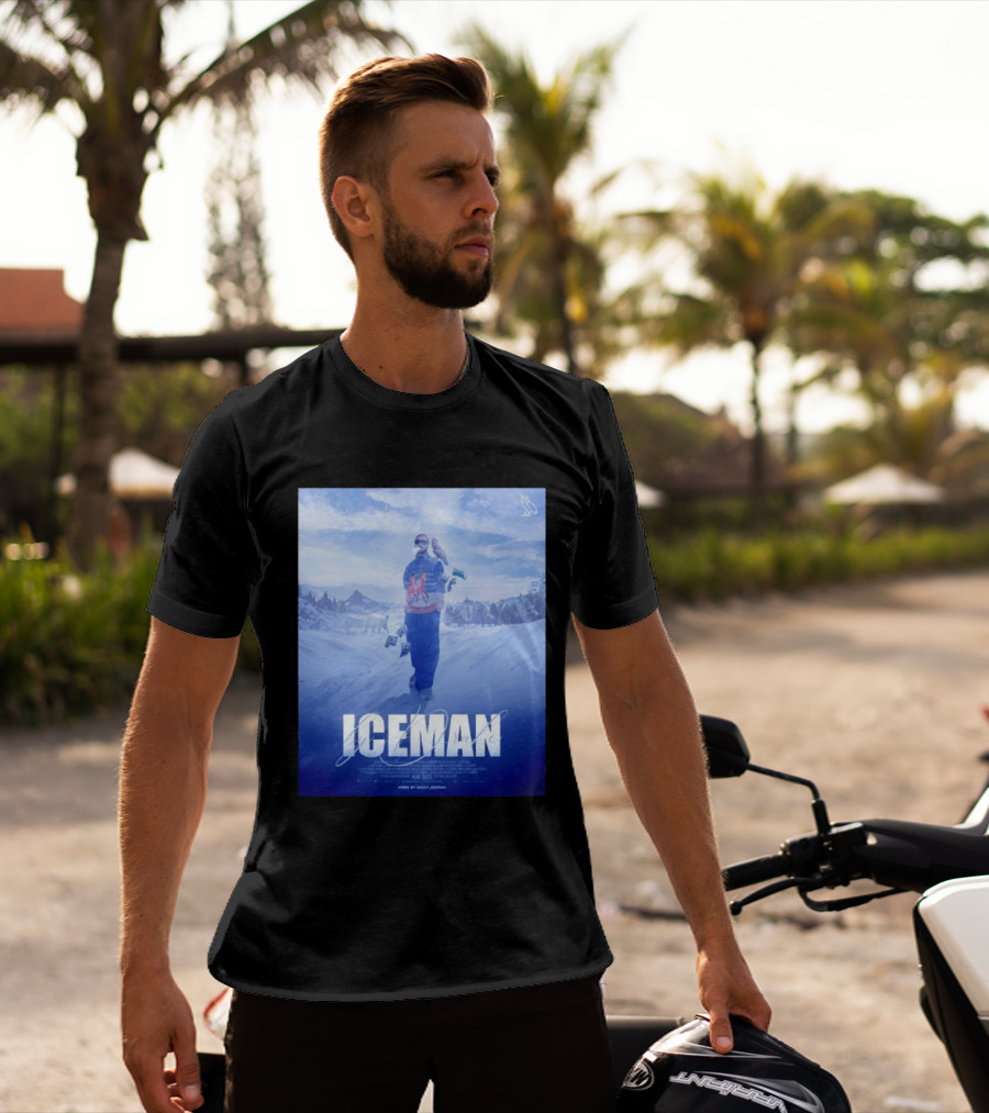 ICEMAN By Drake Featuring Saint Justin OVO Collaboration 2025 Winter Snowy Landscape T-Shirt