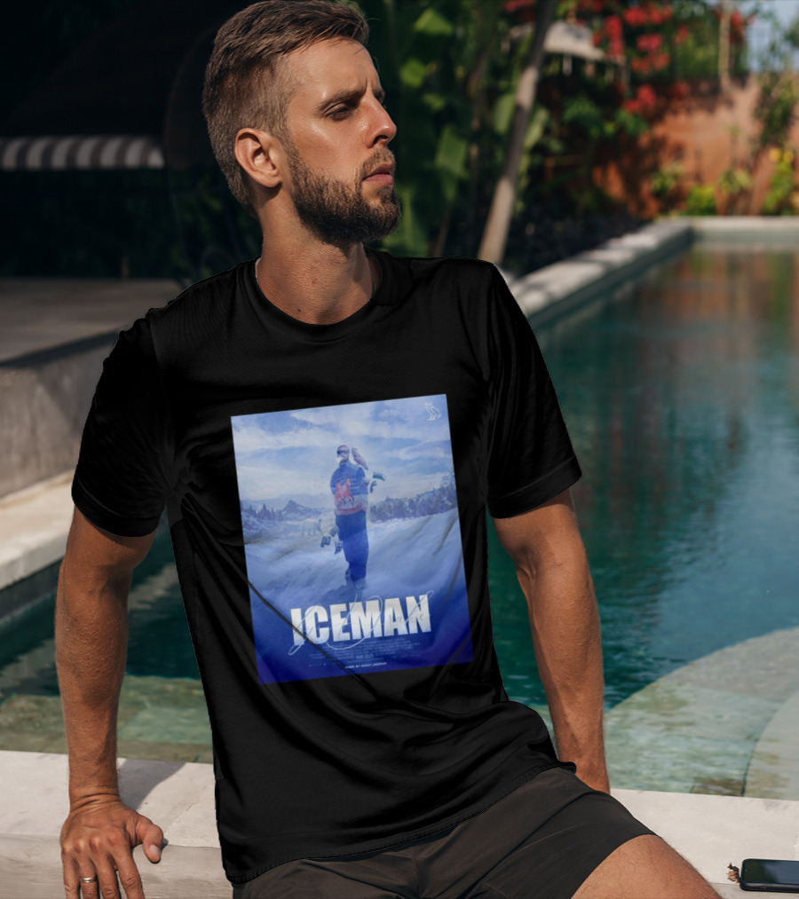 ICEMAN By Drake Featuring Saint Justin OVO Collaboration 2025 Winter Snowy Landscape T-Shirt
