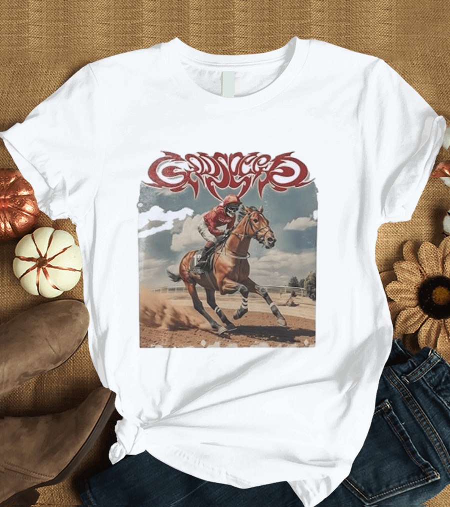 Godspeed Thoroughbred Racing Out Of Many One Bone T-Shirt
