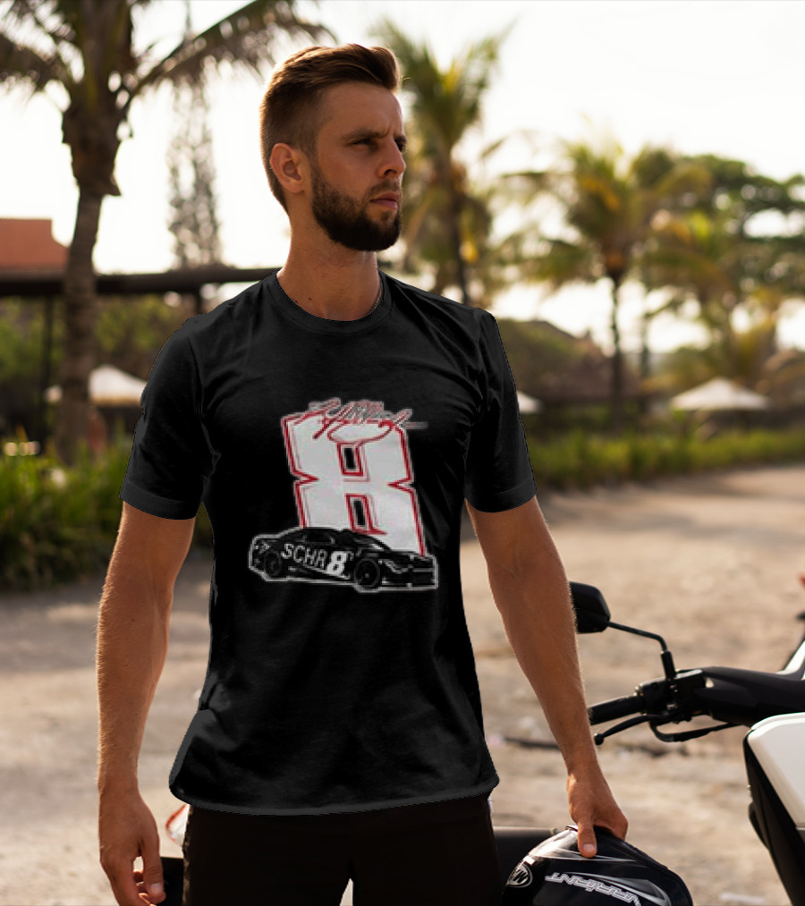 Because You Never Know When The Last One Is Kyle Busch Number 8 NASCAR Schrader Racing T-Shirt