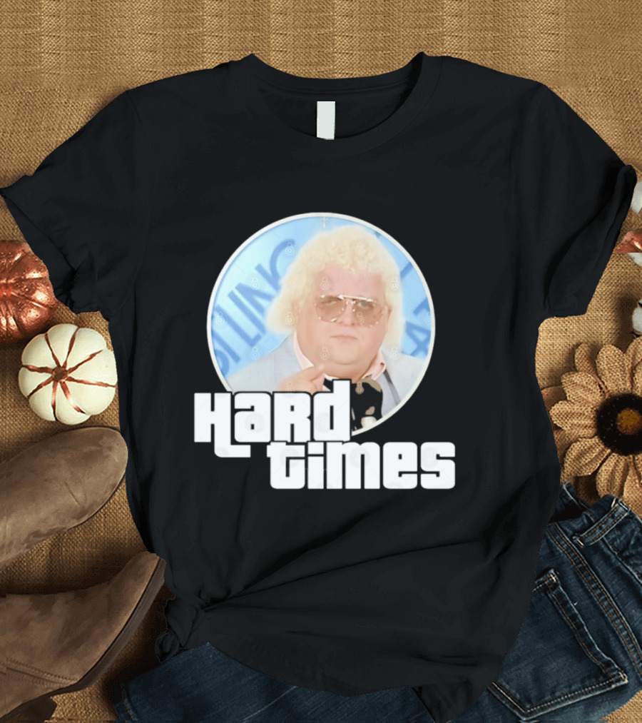Dusty Rhodes Wrestling Icon Hard Times T-Shirt