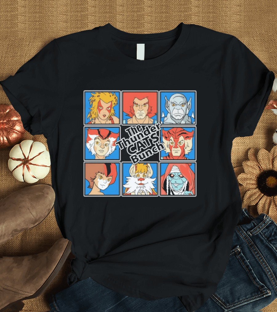 The ThunderCats Bunch Characters Classic Cartoon Collaboration T-Shirt