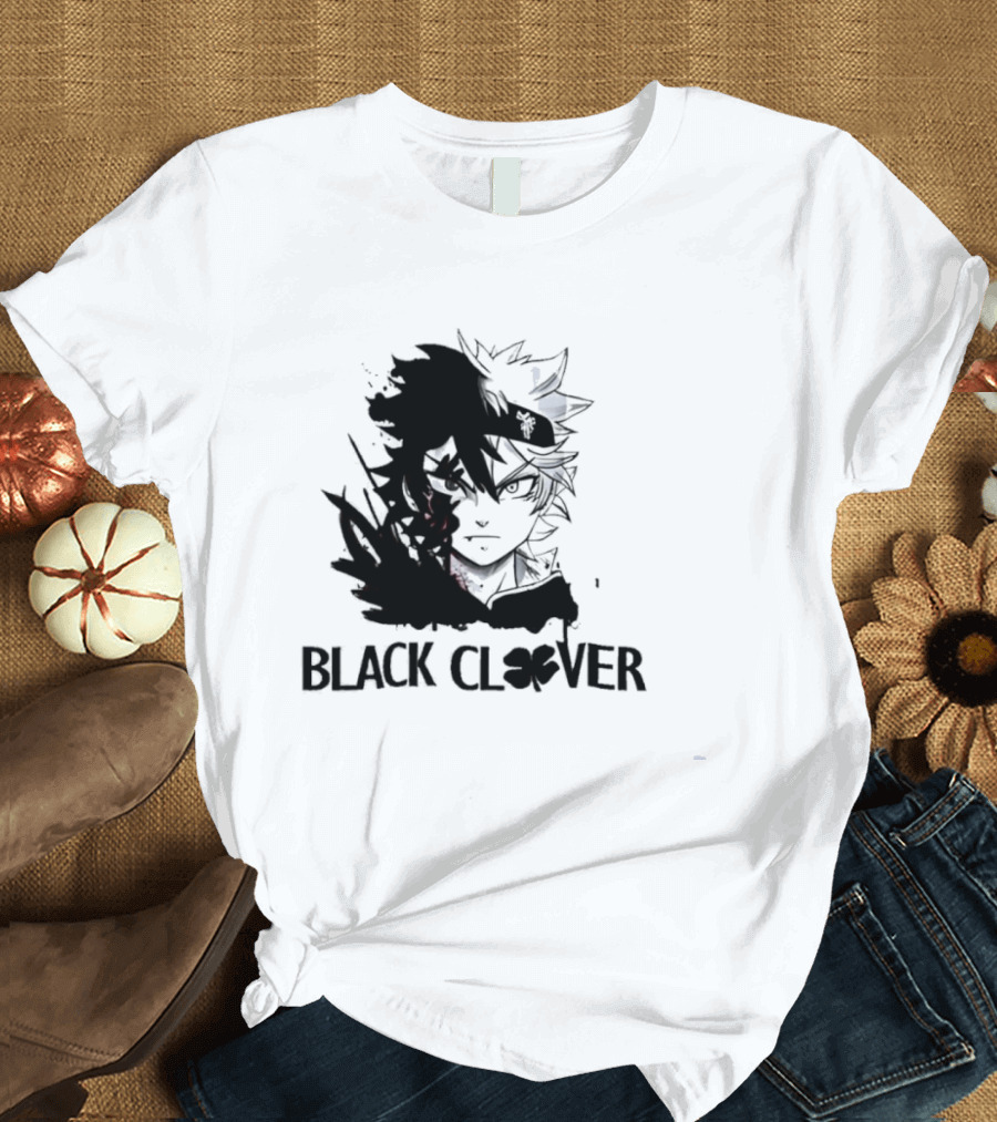 Black Clover Asta Split Demon Form Never Give Up Anime Manga 2026 Future Arc T-Shirt