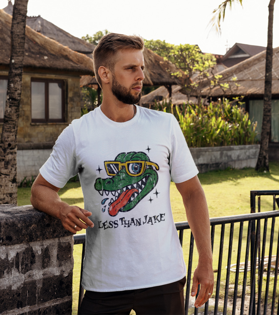 Less Than Jake Sunglasses Alligator T-Shirt