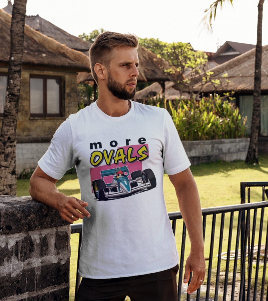 More Ovals Race Car Motorsport Racer T-Shirt