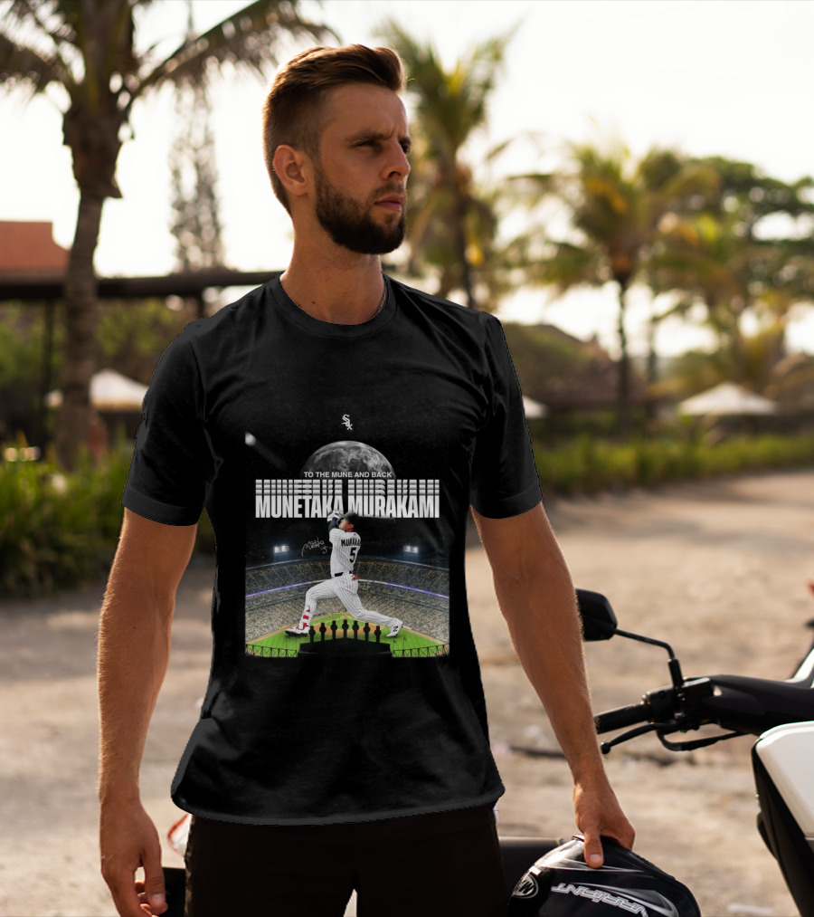 Munetaka Murakami To The Mune And Back Baseball Moon Stadium T-Shirt