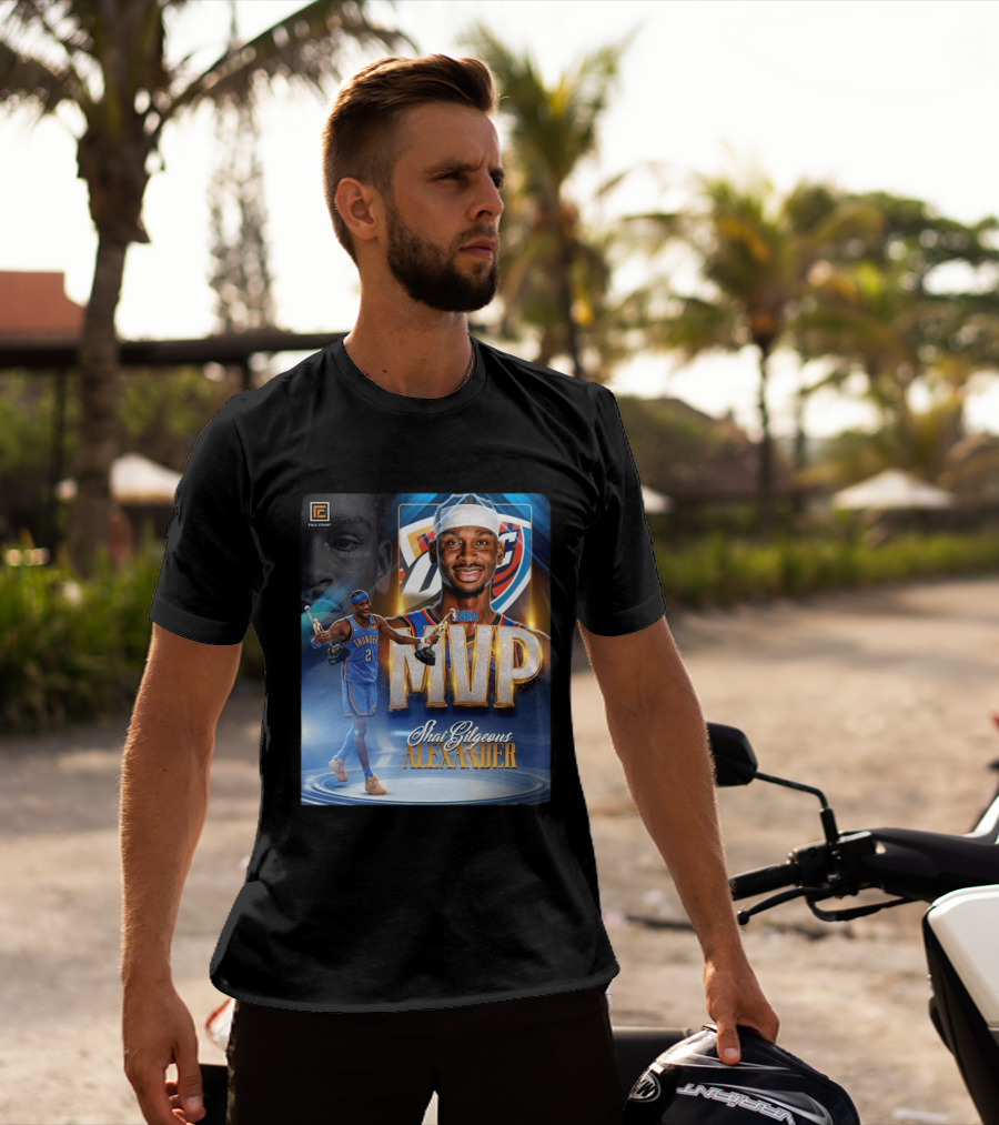 Shai Gilgeous Alexander MVP NBA 2024 Oklahoma City Thunder T-Shirt