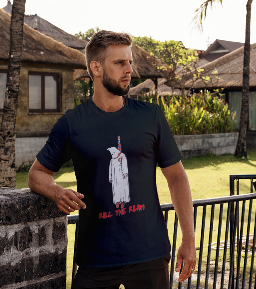 Kill The Klan Anti Fascist Message Iconic Protest T-Shirt