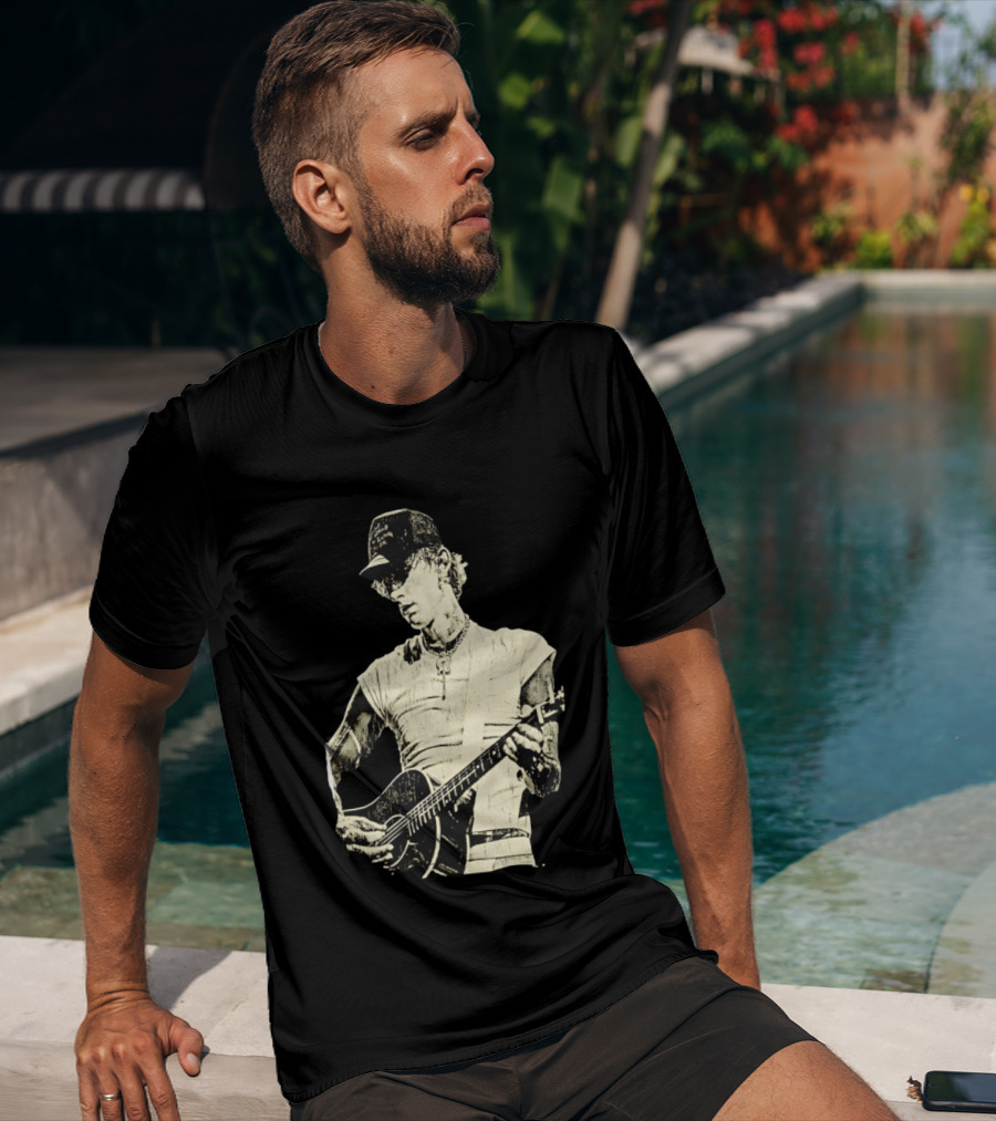 Machine Gun Kelly Americana Tour 2026 Vintage Guitar T-Shirt