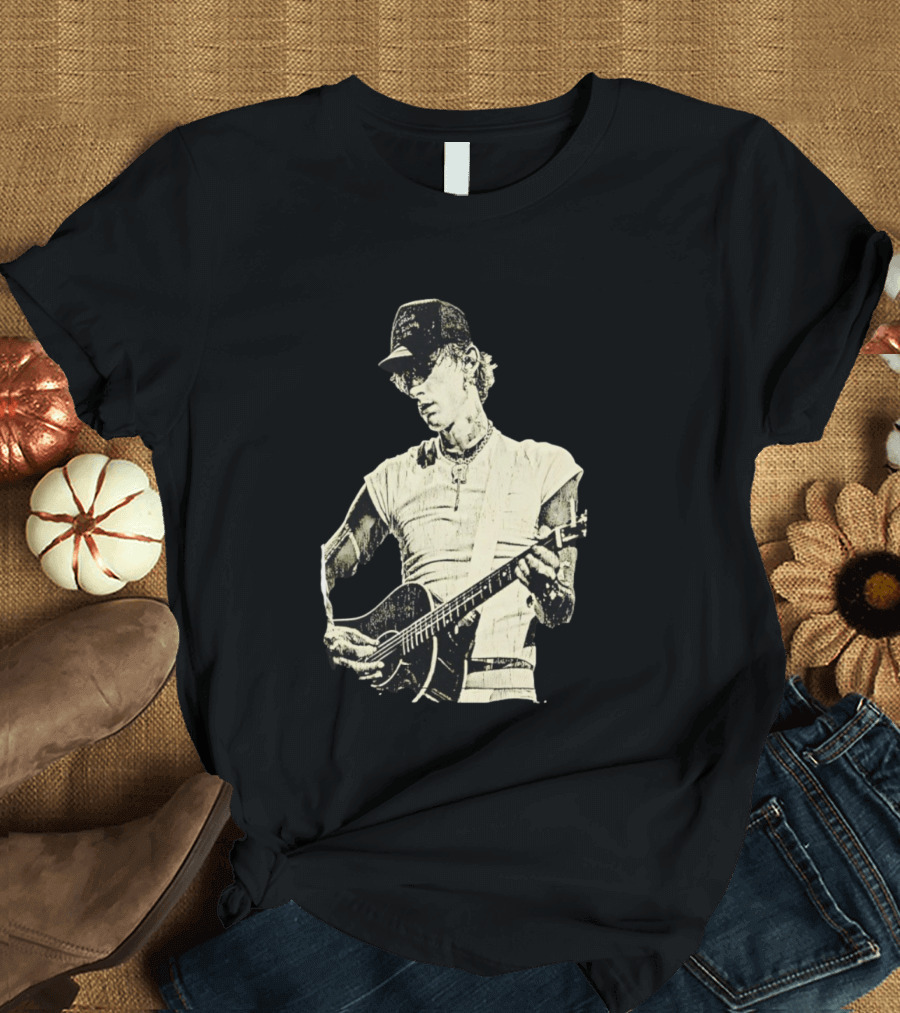 Machine Gun Kelly Americana Tour 2026 Vintage Guitar T-Shirt