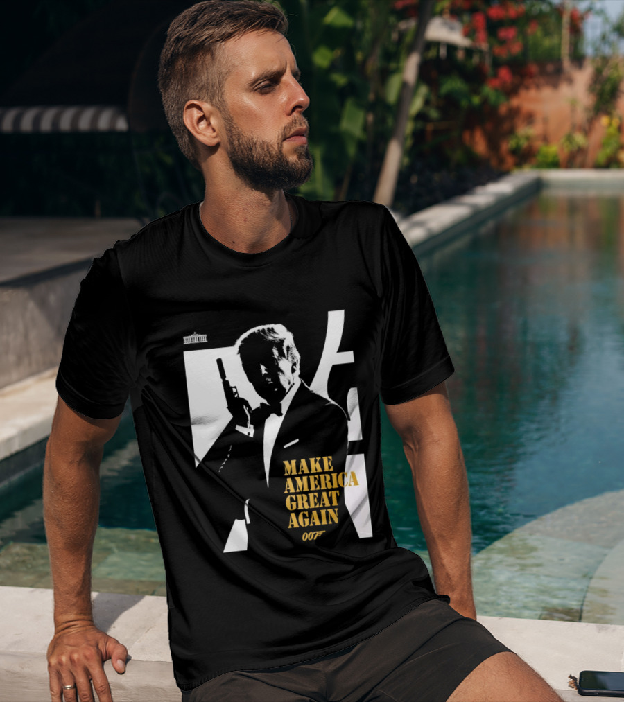 Trump 007 Make America Great Again Bond T-Shirt