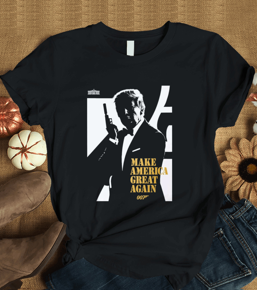 Trump 007 Make America Great Again Bond T-Shirt
