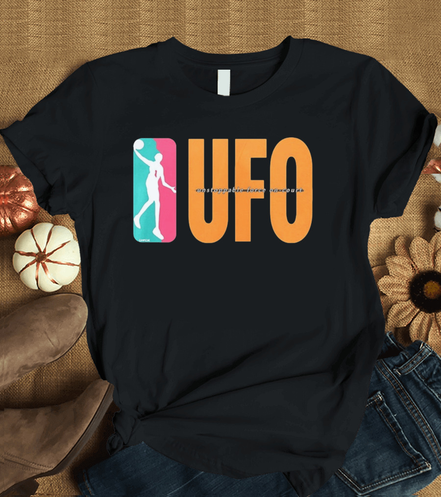 UFO Unstoppable Force On Court San Antonio Spurs T-Shirt