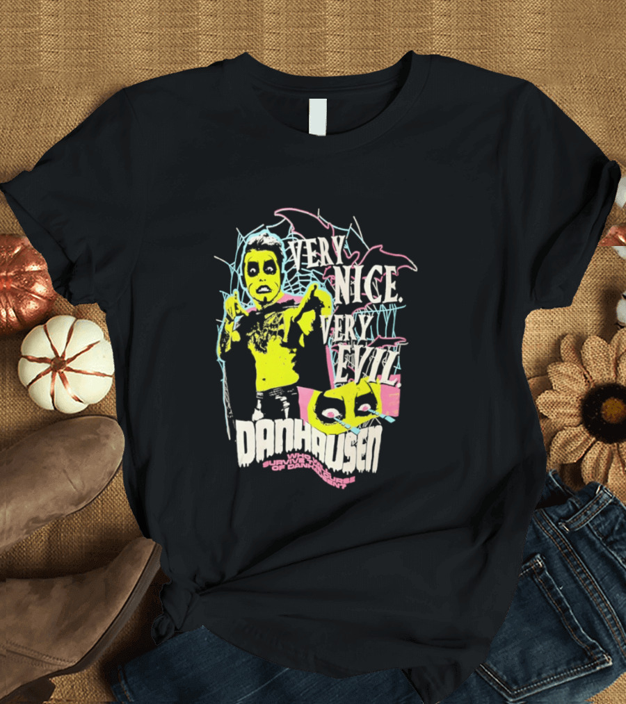 Danhausen Very Nice Very Evil Yellow Cartoon T-Shirt