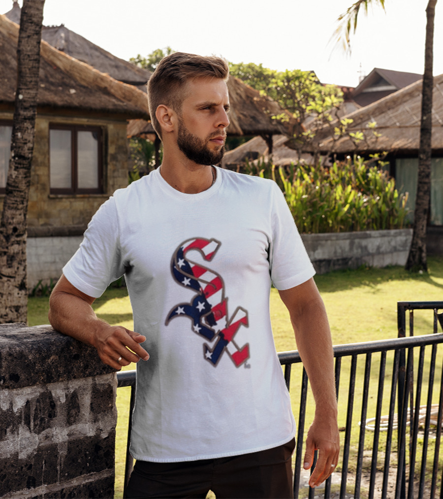 250 Years America 1776 2026 White Sox Stars Stripes MLB T-Shirt