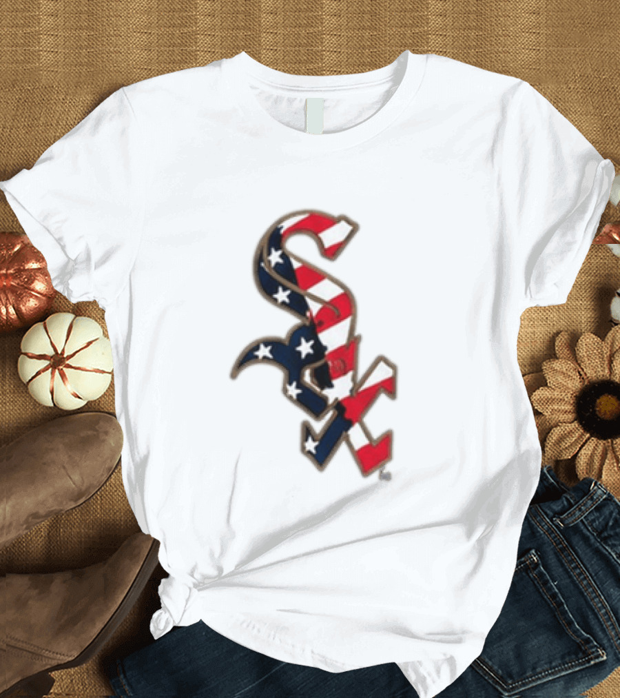 250 Years America 1776 2026 White Sox Stars Stripes MLB T-Shirt
