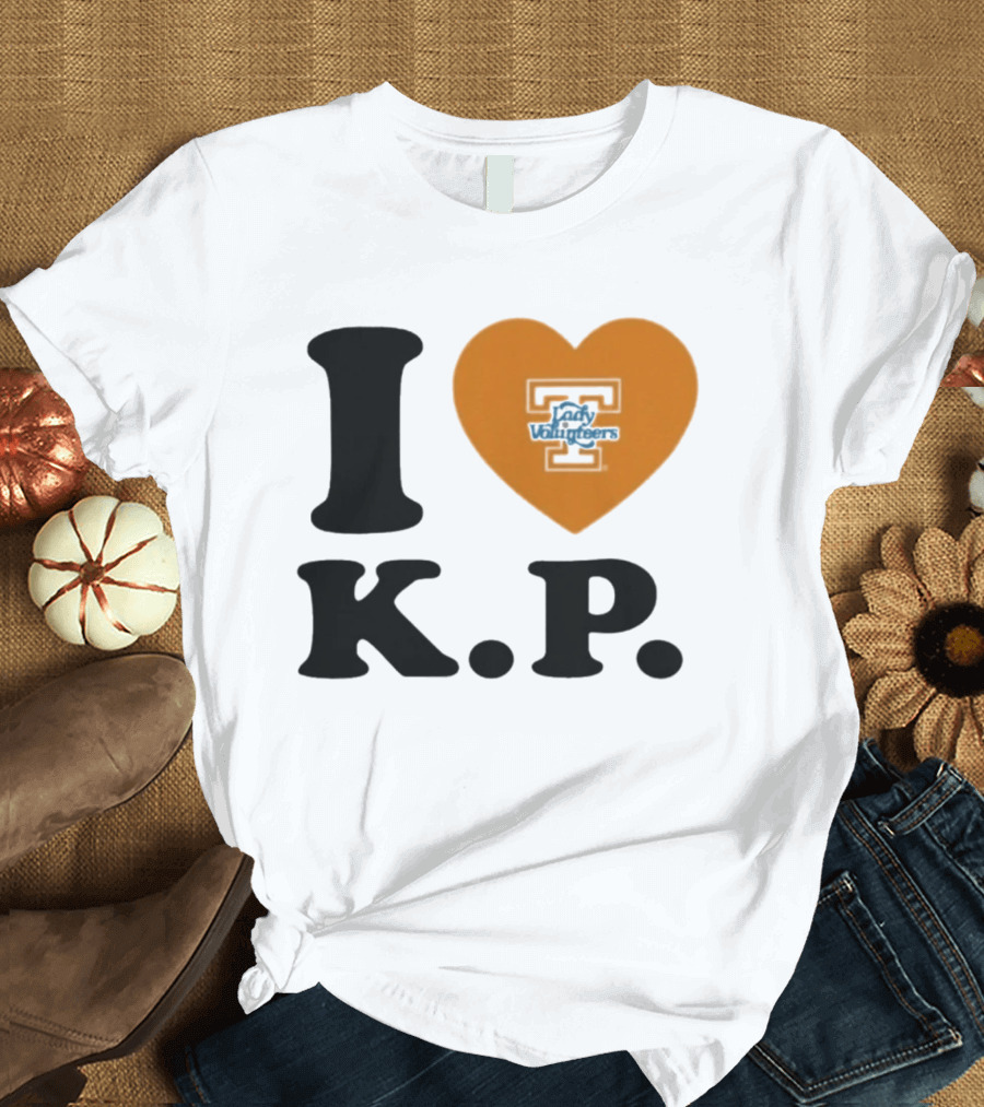 I Love K.P. Tennessee Lady Vols Softball Karlyn Pickens T-Shirt