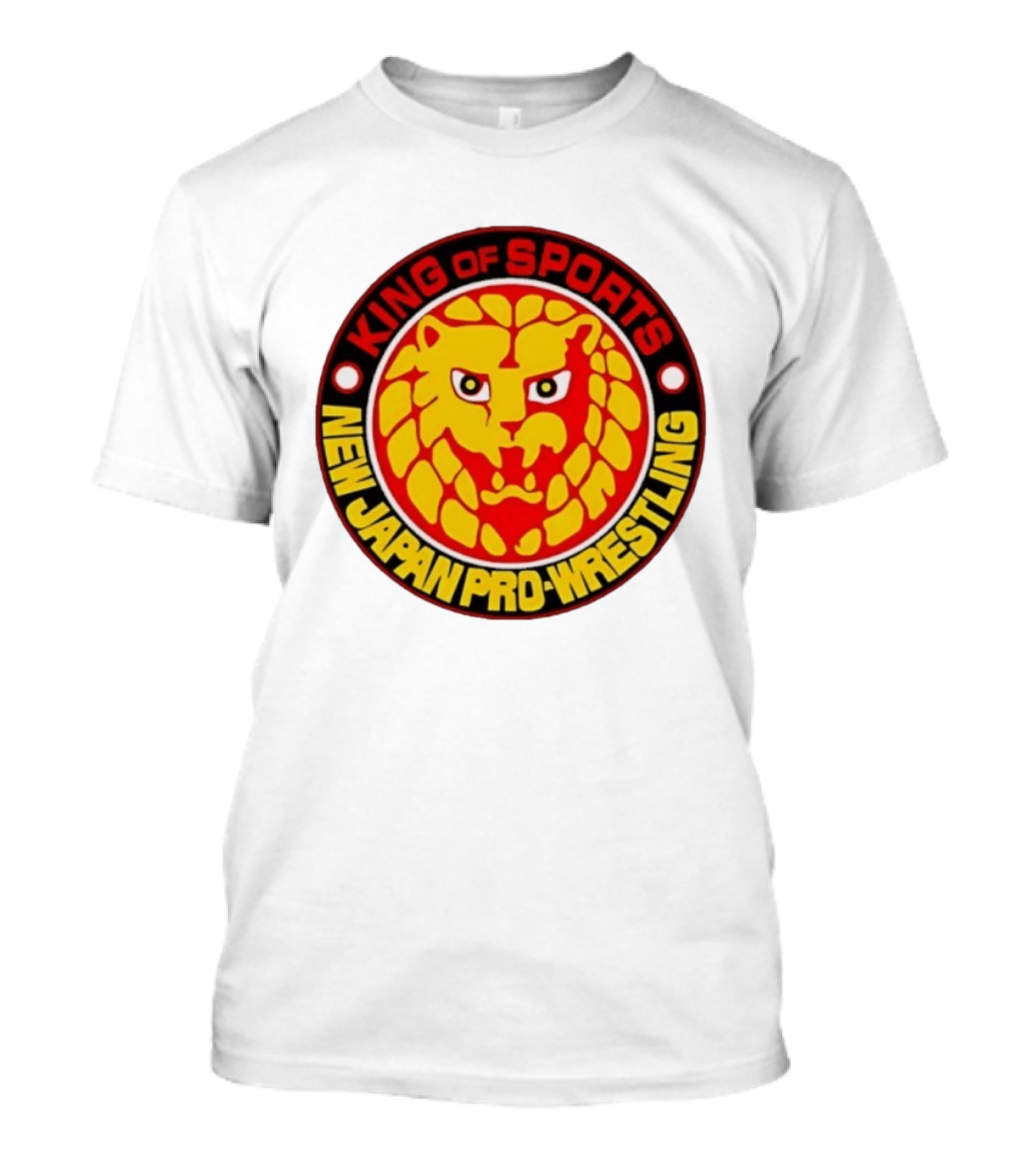 King Of Sports New Japan Pro Wrestling Lion T-Shirt