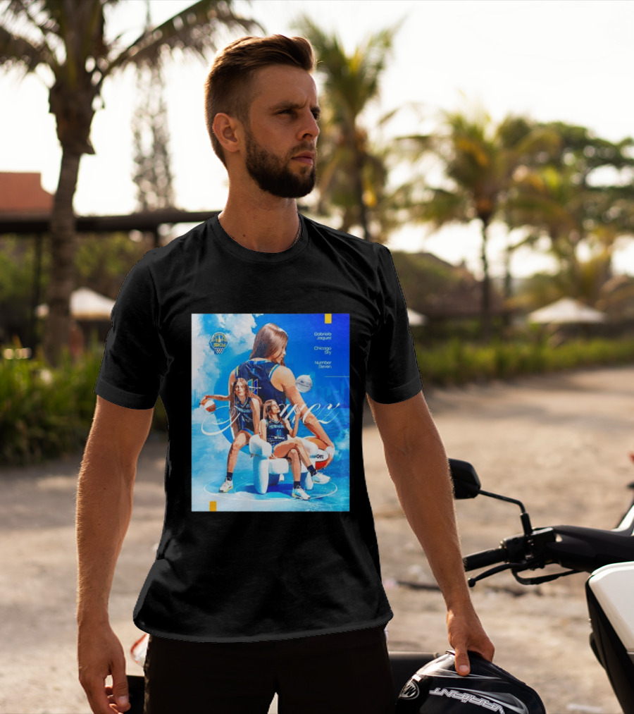 Chicago Sky Gabriela Jaquez Number Eleven Basketball T-Shirt