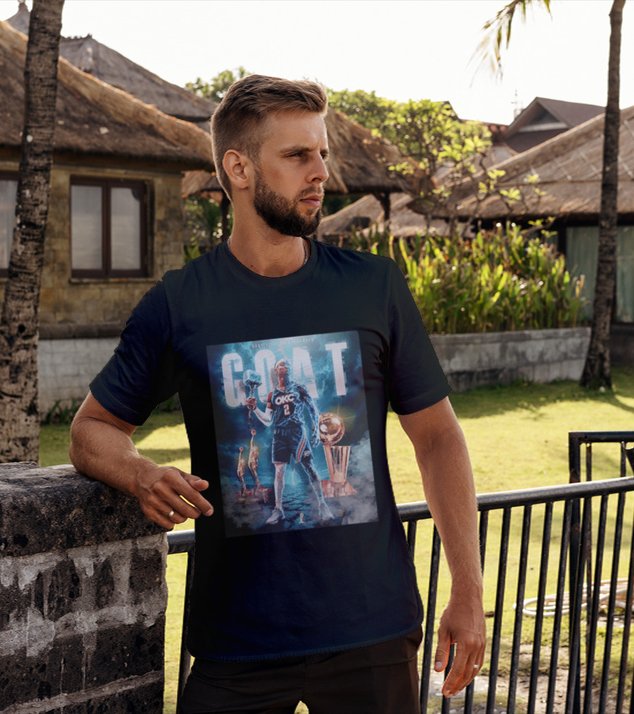 GOAT Shai Gilgeous Alexander OKC Thunder MVP And Awards T-Shirt