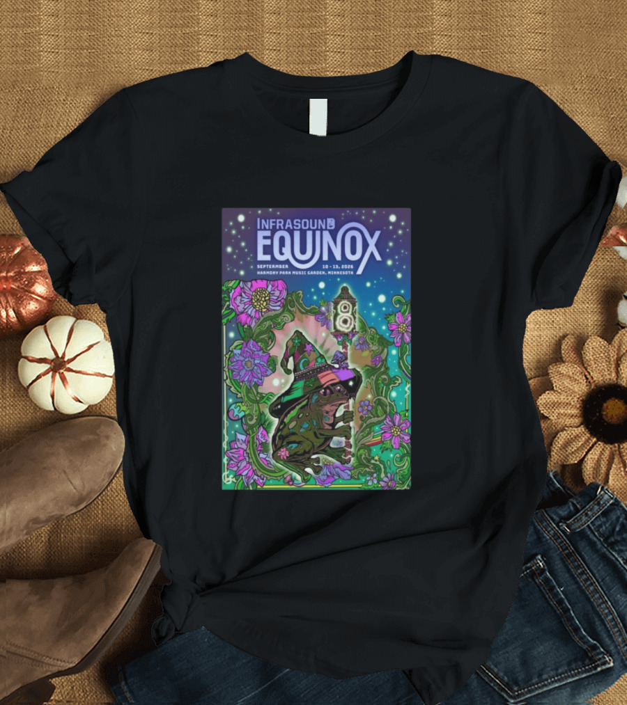 September 10 13 2026 Infrasound Equinox Harmony Park Music Garden Minnesota Festival T-Shirt