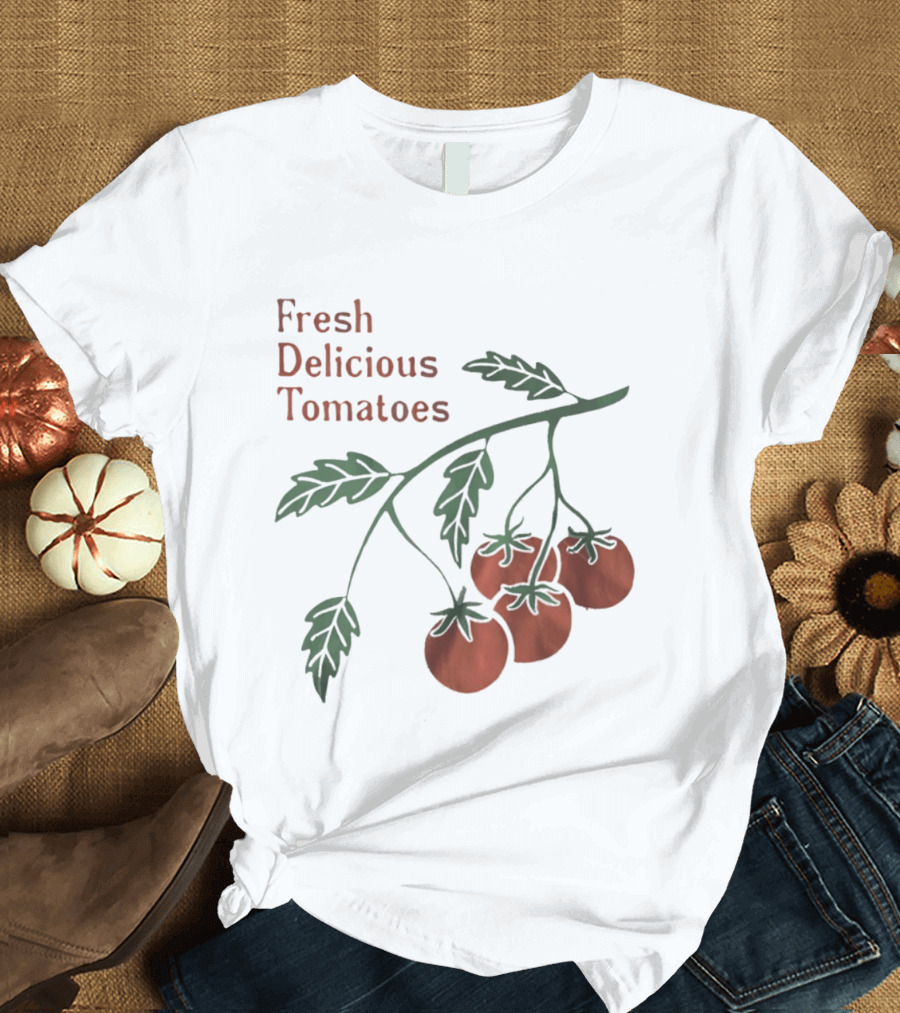 Fresh Delicious Tomatoes Garden Home Grown Plant T-Shirt