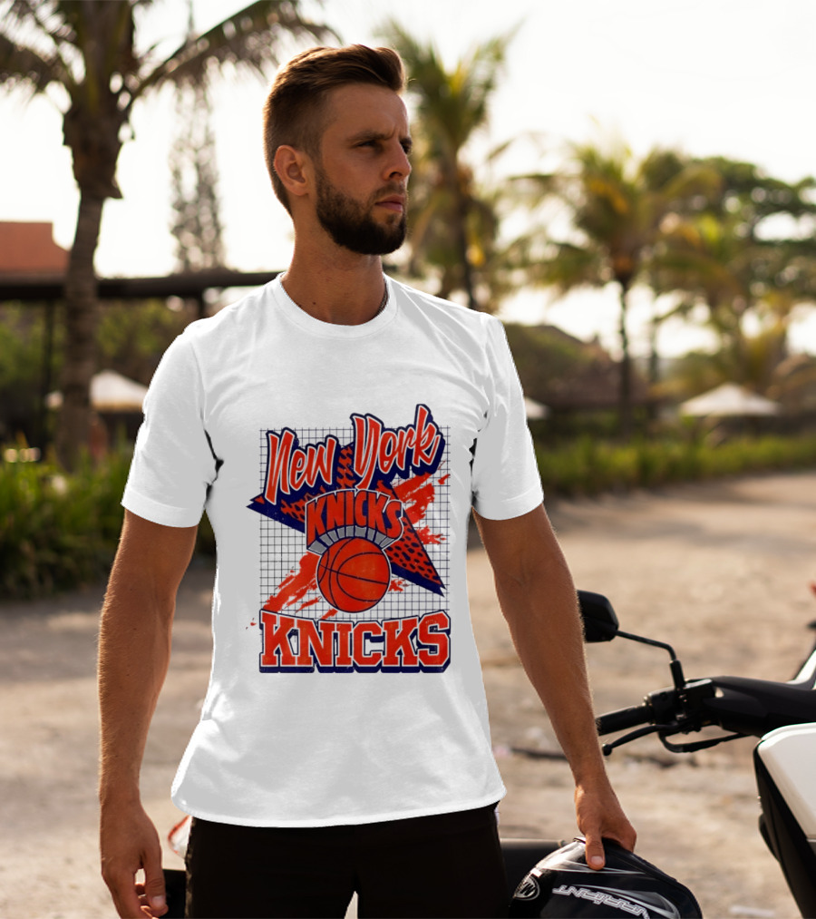 New York Knicks Juvenile Basketball Star T-Shirt