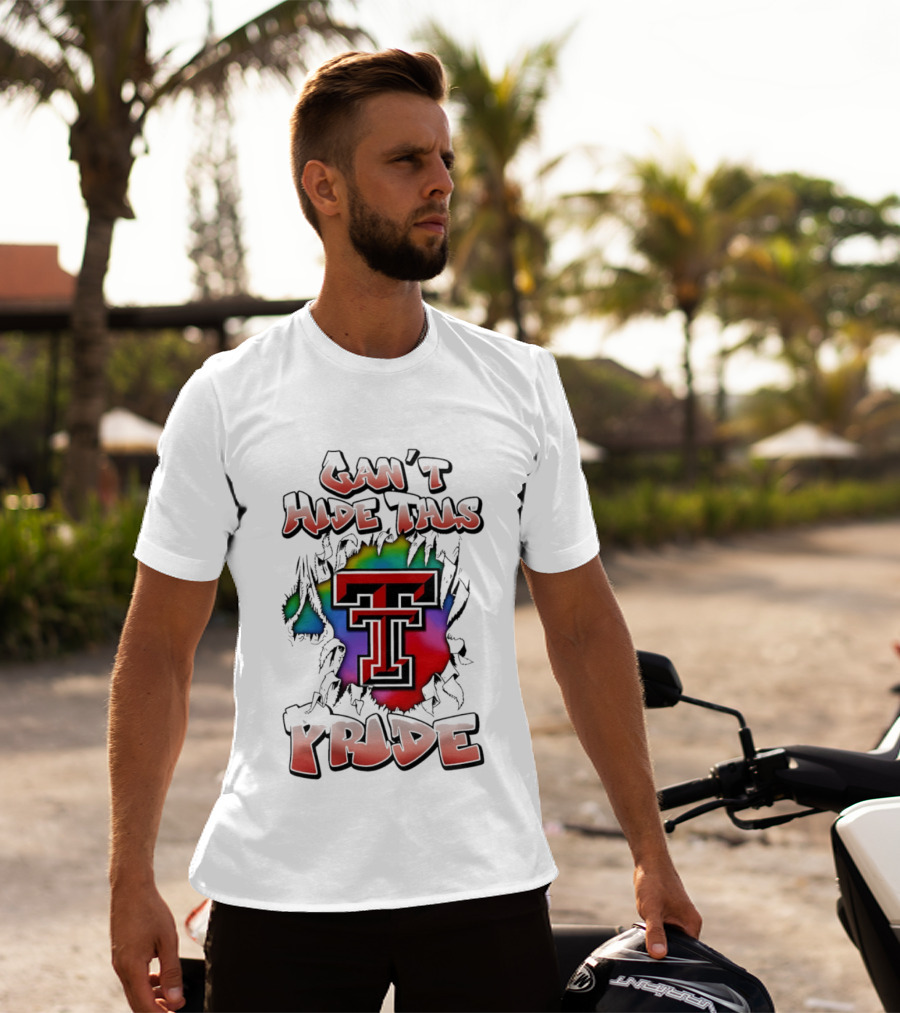 Texas Tech Red Raiders Can't Hide This Pride Colorful T T-Shirt