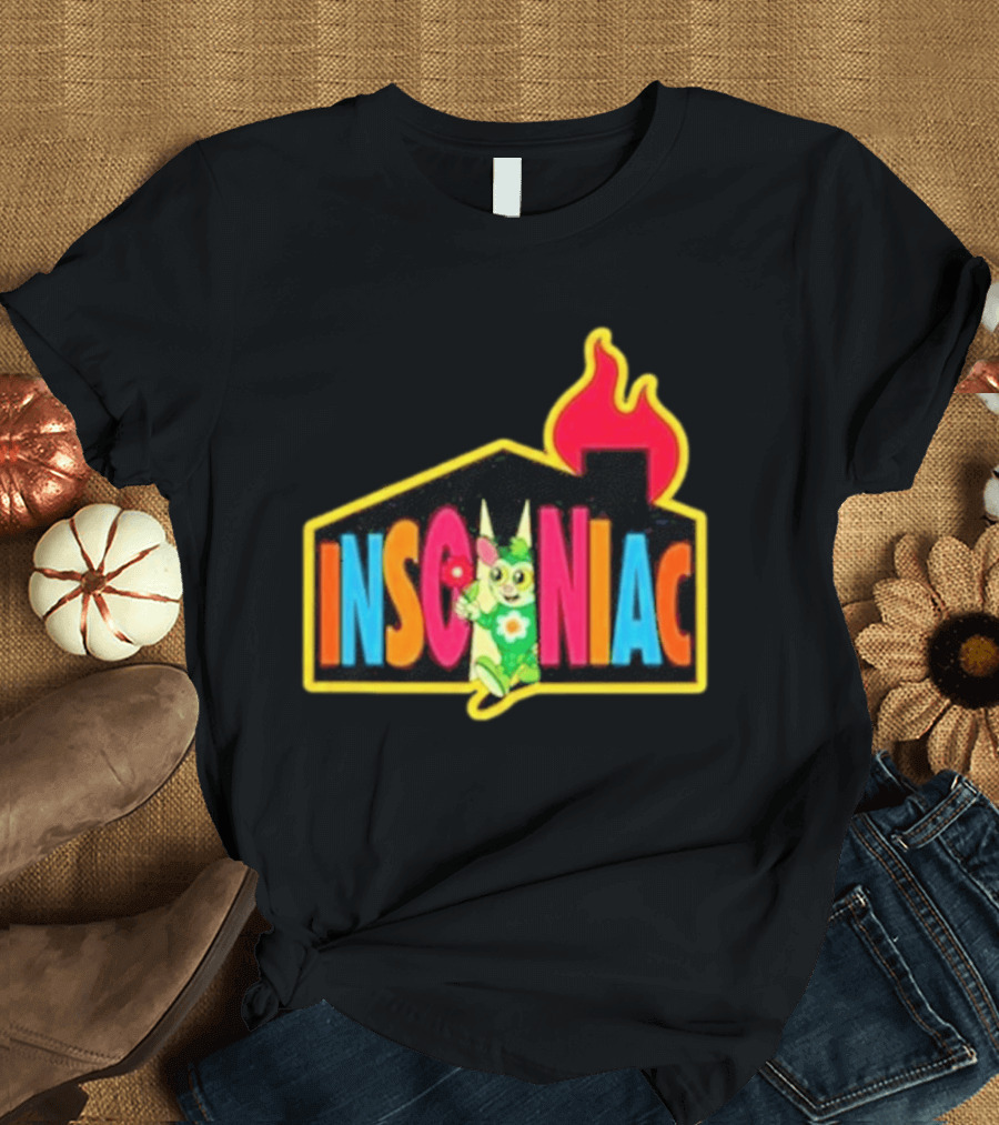 Dabsmyla X Insomniac House EDC Festival Art Collaboration T-Shirt